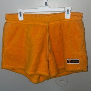 fuzzy tennessee vols sleep shorts